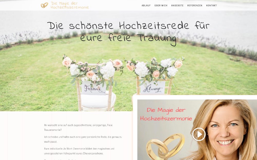 Startseite Die Magie der Hochzeitszeremonie